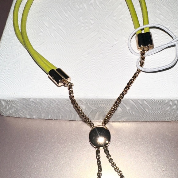 ❇️TORY BURCH❇️Lime Green❇️Kira Slider Bracelet BNIB - Picture 7 of 7